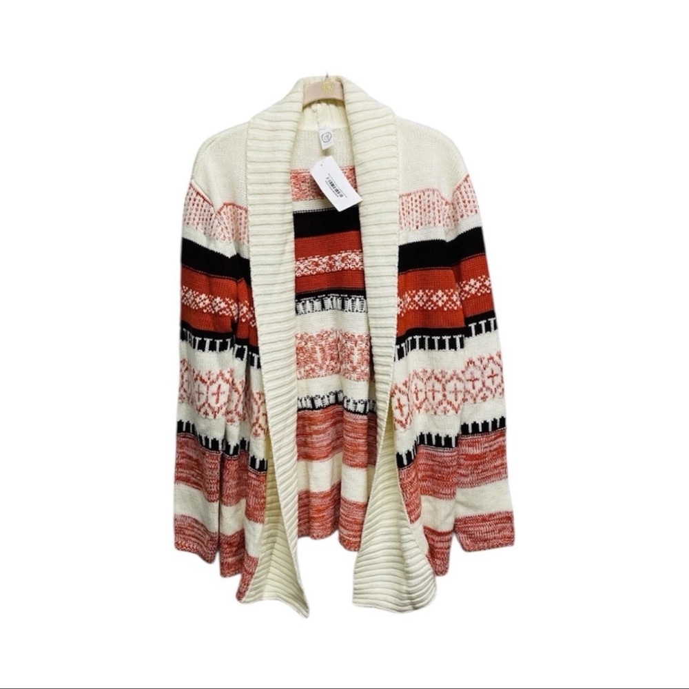 CY FASHION Women's Open Front Harmony Cardigan Sweater Sz M